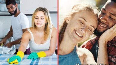 Happy White Woman